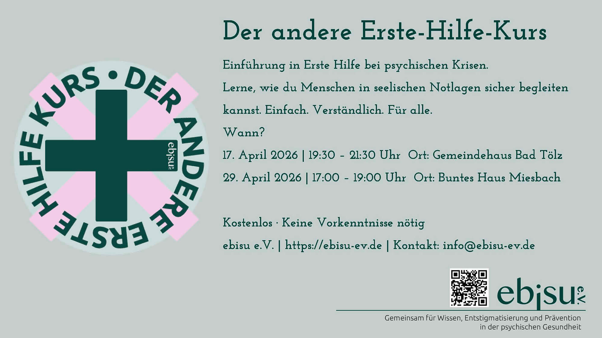 Flyer zur Info-Veranstaltung Ebisu-ev